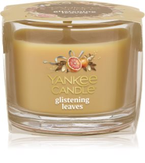 Yankee Candle Glistening Leaves Votivkerze glass 37 g