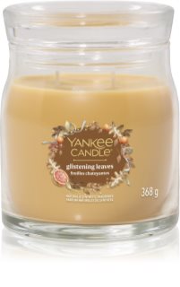 Yankee Candle Glistening Leaves Duftkerze Signature
