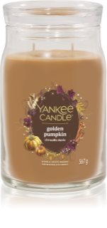 Yankee Candle Golden Pumpkin geurkaars Signature