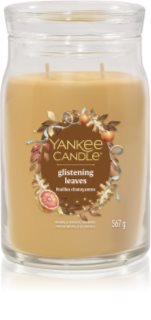 Yankee Candle Glistening Leaves bougie parfumée Signature
