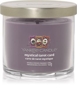 Yankee Candle Halloween Mystical Tarot Card dišeča sveča Signature 122 g