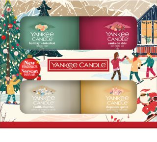 Yankee Candle Christmas Collection 4 Votive Candles Dāvanu komplekts