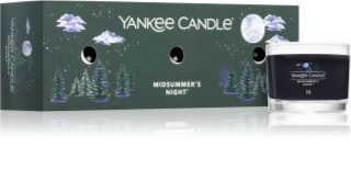 Yankee Candle Midsummer´s Night poklon set 3x37 g