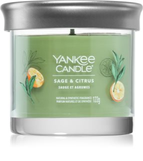 Yankee Candle Sage & Citrus kvapioji žvakė 122 g