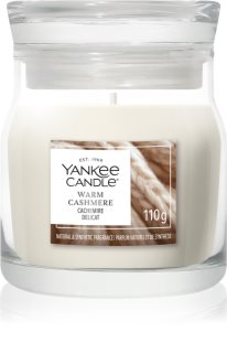 Yankee Candle Warm Cashmere vela perfumada Signature 110 g