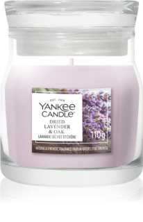 Yankee Candle Dried Lavender & Oak mirisna svijeća Signature 110 g