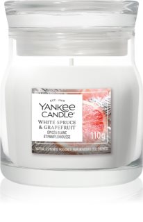 Yankee Candle White Spruce & Grapefruit lõhnaküünal Signature 110 g