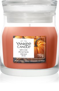 Yankee Candle Spiced Pumpkin bougie parfumée Signature 110 g