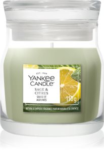 Yankee Candle Sage & Citrus bougie parfumée Signature 110 g