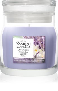 Yankee Candle Lavender Vanilla lumânare parfumată Signature 110 g