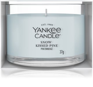Yankee Candle Snow Kissed Pine votiivikynttilä 37 g