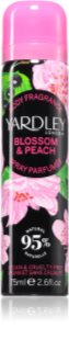 Yardley Blossom & Peach body spray for women 75 ml