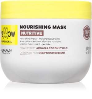 Yellow Professional Nutritive Nourishing mask Maske mit ernährender Wirkung für trockenes und zerbrechliches Haar 300 ml