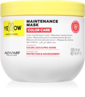 Yellow Professional Color Care Maintenance Mask Mask for colour-treated hair 500 ml