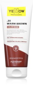 Yellow Professional Color Mask Bonding Color Mask colore .35 Warm Brown 200 ml