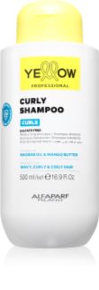 Yellow Professional Curls Curly Shampoo Shampoo Til bølget og krøllet hår 500 ml