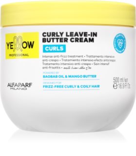 Yellow Professional Curls Curly Leave-in Cream crema senza risciacquo per capelli ricci 500 ml