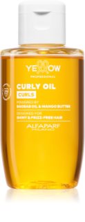 Yellow Professional Curls Curly Oil ulei pentru strălucire pentru păr creț 100 ml