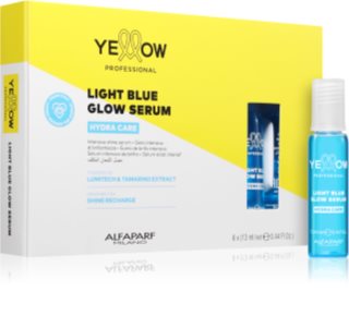 Yellow Professional Hydra Care Light Blue Serum Verhelderende Serum voor Alle Haartypen 6x13 ml