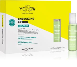 Yellow Professional Scalp Care Energezing Lotion Intensiivhooldus juuste tiheduse taastamiseks 12x13 ml
