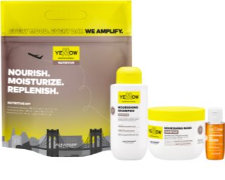 Yellow Professional Nutritive Holiday Kit lote de regalo para cabello seco y delicado