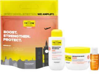 Yellow Professional Nutritive Set lote de regalo para cabello maltratado o dañado