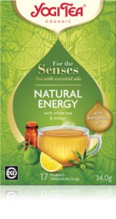 Yogi Tea For The Senses Natural Energy BIO porcovaný čaj 17x2 g