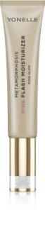 Yonelle Metamorphosis Pink Flash Moisturizer зволожуючий крем з освітлювальним ефектом відтінок Rose Glow 25 мл