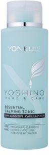 Yonelle Yoshino Pure&Care tónico esencial calmante para pieles sensibles y con rojeces 400 ml