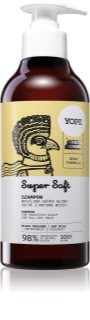 Yope Daily Heroes Soft Shampoo Oat Milk švelnus šampūnas jautriai galvos odai 300 ml