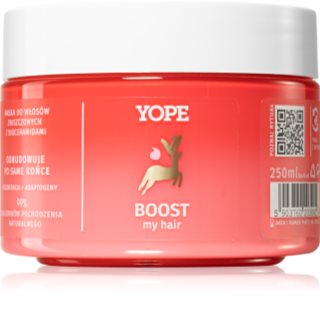 Yope BOOST my hair mască regeneratoare pentru părul deteriorat 250 ml