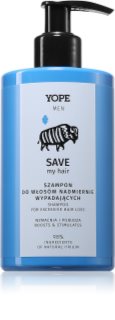 Yope Men Save My Hair champú revitalizador para hombre 300 ml