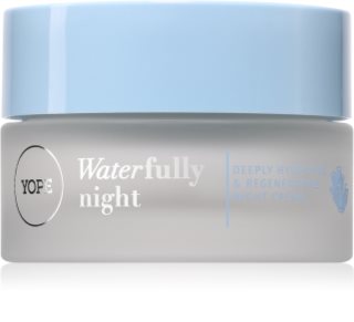 Yope Waterfully Deeply Hydrating & Regenerating Night Cream hidratáló éjszakai krém 50 ml