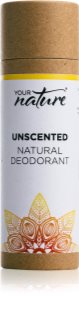 Your Nature Natural Deodorant deodorante solido Unscented 70 g