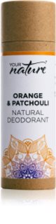 Your Nature Natural Deodorant deodorante solido Orange & Patchouli 70 g