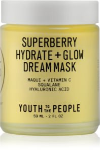 Youth To The People Superberry Hydrate + Glow Dream Mask masque éclat et hydratation 59 ml