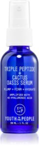 Youth To The People Oasis Triple Peptide + Cactus Serum serum do twarzy do twarzy i szyi 30 ml
