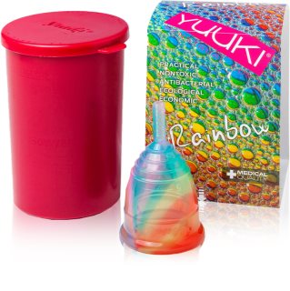 Yuuki Rainbow Jolly 1 + cup Menstrualna čašica