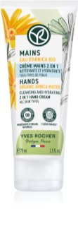 Yves Rocher Mains hidratáló kézkrém antibakteriális adalékkal Organic Arnica Water 75 ml