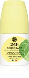 Yves Rocher 24 H dezodorant roll-on Citrus & Mint 50 ml