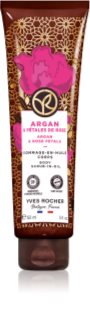 Yves Rocher Bain de Nature olejový peeling Argan & Rose Petals 150 ml