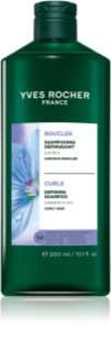 Yves Rocher Boucles shampoo kiharille ja aaltoileville hiuksille with organic flax 300 ml