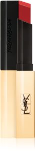 Yves Saint Laurent Rouge Pur Couture The Slim tenký zmatňujúci rúž s koženým efektom odtieň 23 Mystery Red 2,2 g