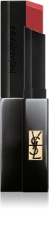 Yves Saint Laurent Rouge Pur Couture The Slim Velvet Radical barra de labios de acabado cuero mate