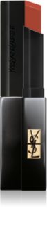 Yves Saint Laurent Rouge Pur Couture The Slim Velvet Radical Precīza klājuma lūpu krāsa ar matētu ādas pārklājumu (tonis) 28 2.2 g