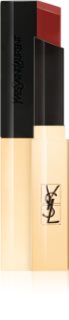 Yves Saint Laurent Rouge Pur Couture The Slim cienka szminka matująca zapewniająca skórzany efekt na ustach odcień 33 Orange Desire 2.2 g