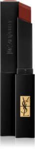 Yves Saint Laurent Rouge Pur Couture The Slim Velvet Radical barra de labios de acabado cuero mate tono 321 2.2 g