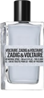 Zadig & Voltaire THIS IS HIM! Vibes of Freedom Eau de Toilette für Herren 100 ml