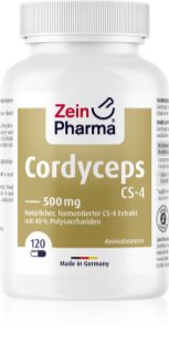 ZeinPharma Cordyceps CS-4 500 mg Kapseln zur Unterstützung des Immunsystems 120 KAP