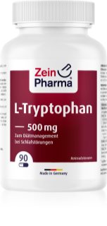ZeinPharma L-Tryptophan 500 mg Kapseln zur Förderung der geistigen Ausgeglichenheit